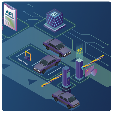 BLUE PARKING